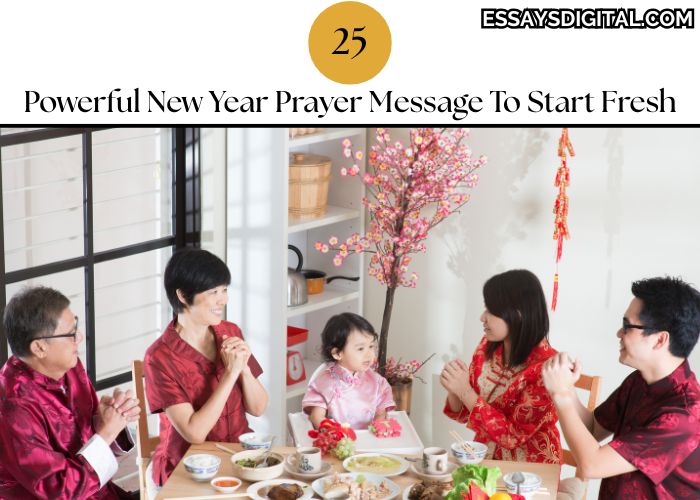 25 Powerful New Year Prayer Message To Start Fresh