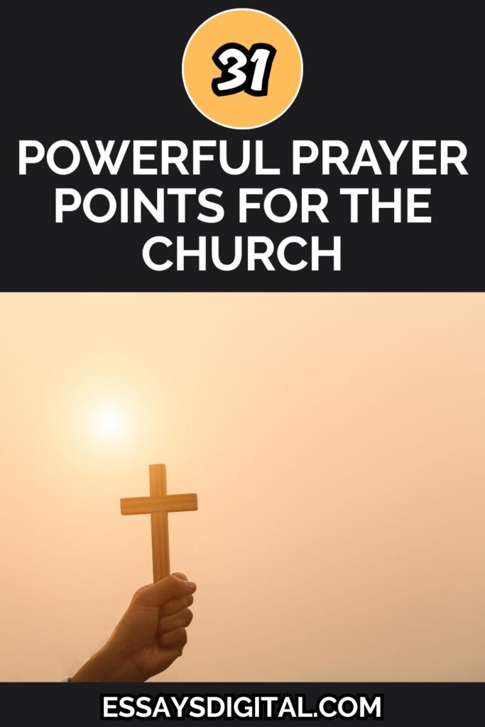 3131 Powerful Prayer Points for The Church