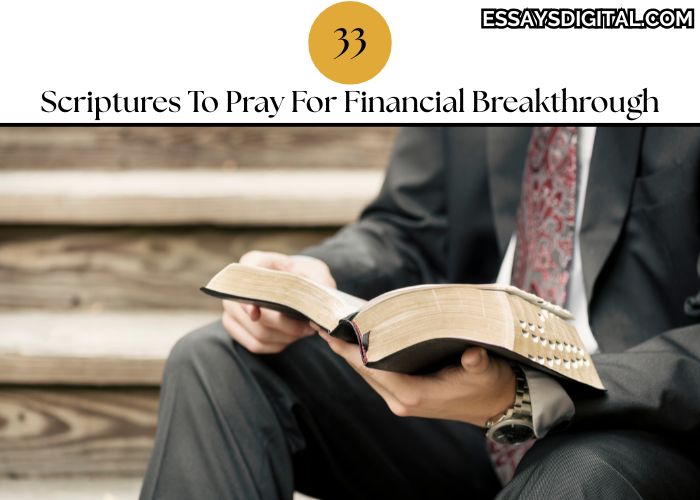 33 Scriptures To Pray For Financial Breakthrough