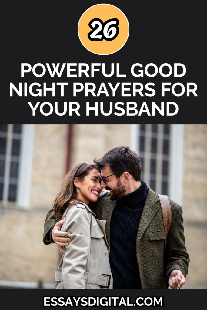 Good Night Prayers for Your Husband