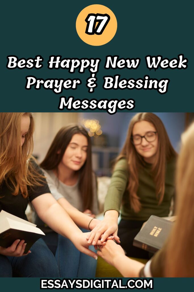Happy New Week Prayer