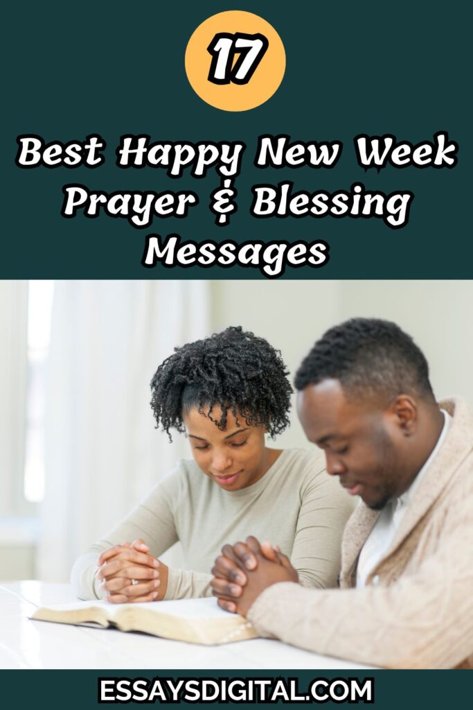 New Week Prayer