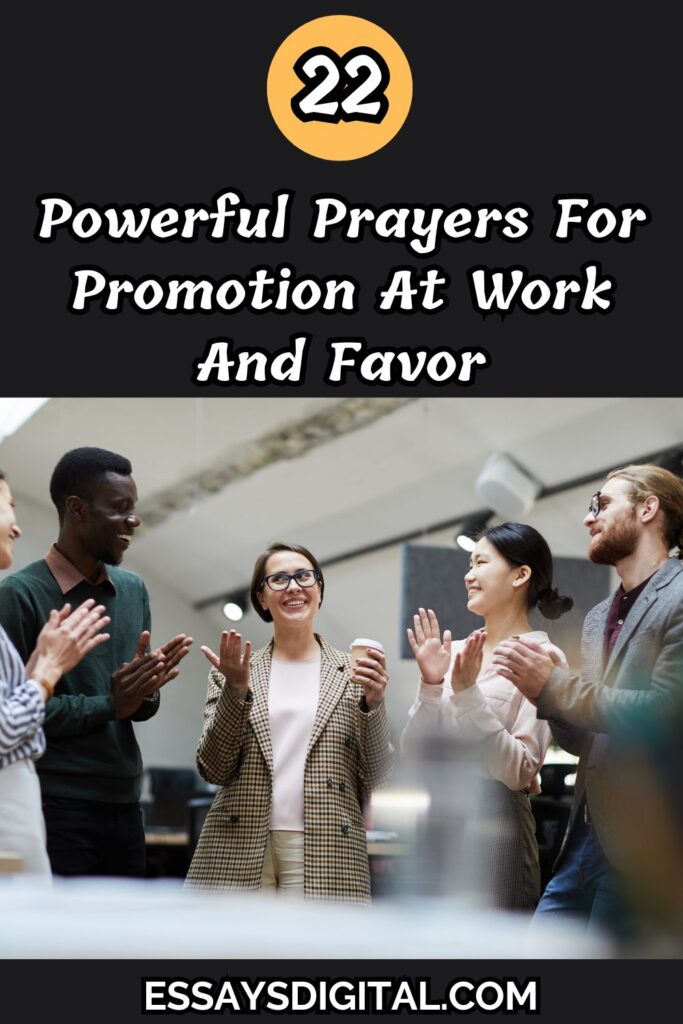 Prayers For Promotion At Work