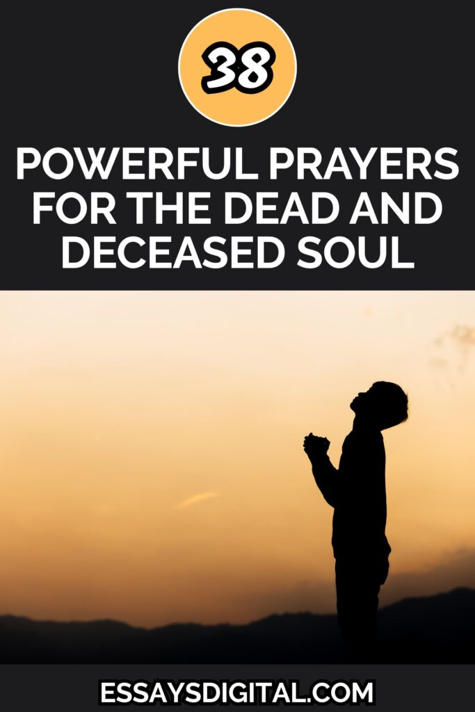 Prayers For The Dead And Deceased Soul