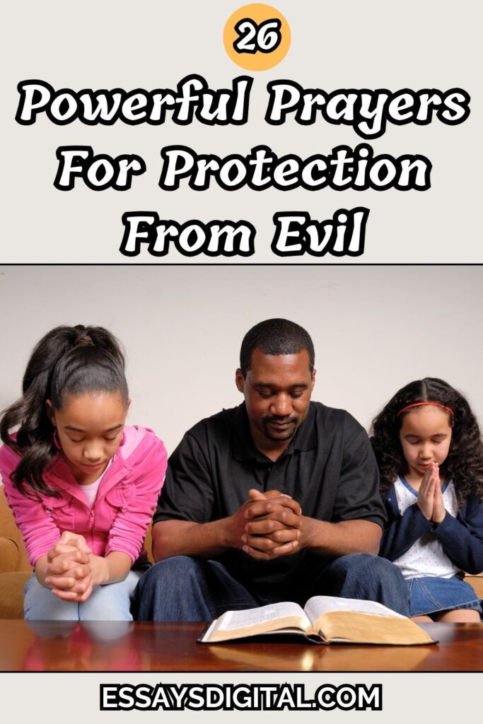 prayers for protection from evil