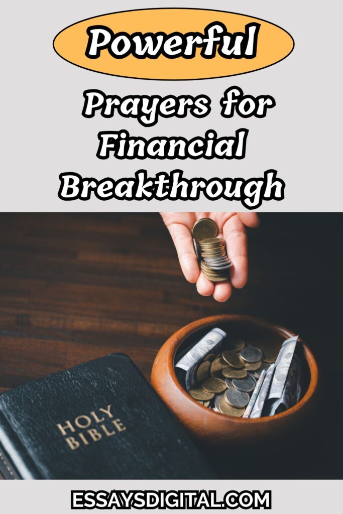 Prayers for Financial Breakthrough