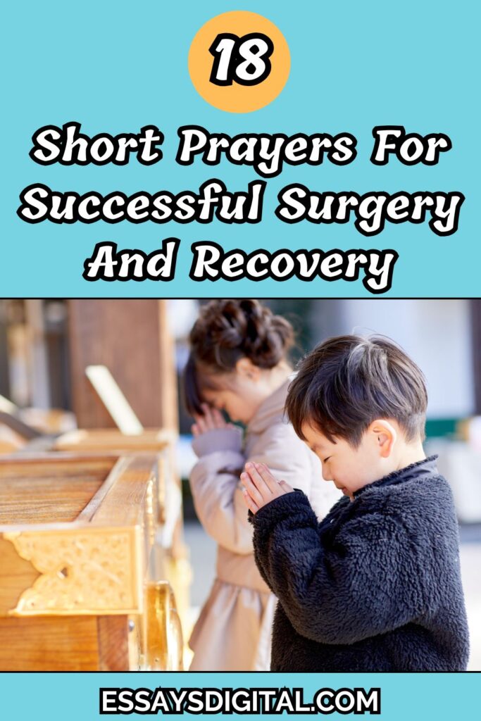 prayer for successful surgery for loved one