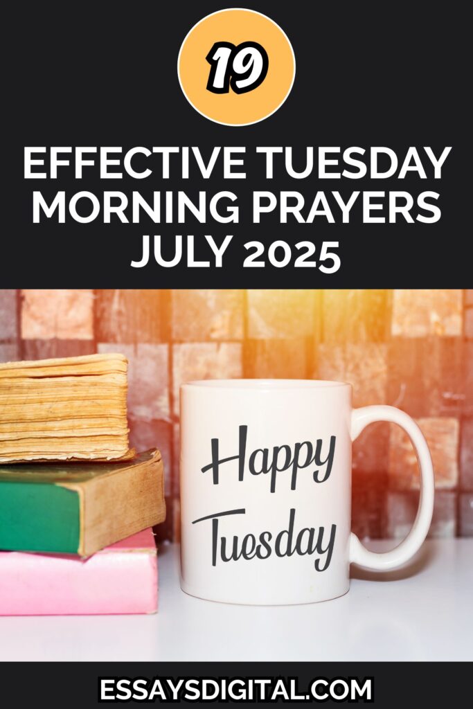 Tuesday Morning Prayers