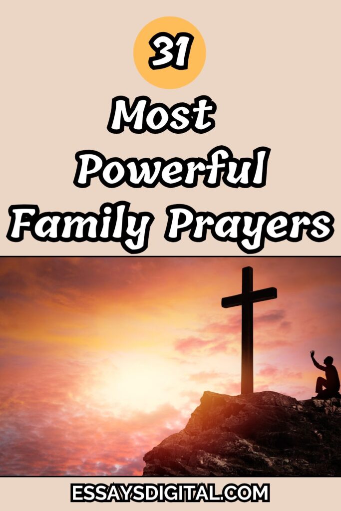 prayers for family